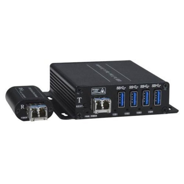 Network Technologies 4-Prt Usb 3.0 Extdr Via Two Lc USB3-2FOLC-4